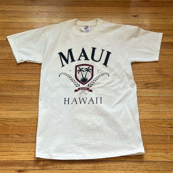 Vintage Maui Flordia T-Shirt / Medium / 1990s / New With Tags - Picture 1 of 8